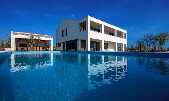 Butkovici Villa | Luxurious oasis, surrounded by olive groves, heated pool