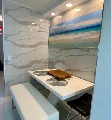 North Bay Village Apartment | Luxurious remodeled direct Waterfront apartment with Miami skyline view and outdoor terrace Free parking 5min drive to Miami Beach
