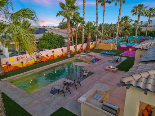 Rancho Santana Villa | Luxurious Villa Living in Indio w Pool Spa