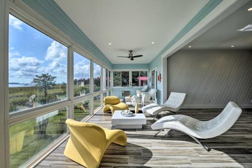 Georgetown House | Luxurious Waterfront Home with Private Pier and Views!