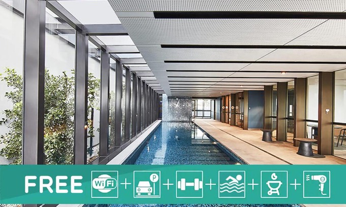 Box Hill Apartment | Luxury 3BRM Condo Pool Yoga Gym 2-Carport BoxHill