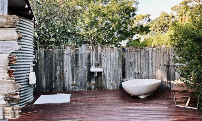 Furnissdale Other | Luxury 6 metre Bell Tent & Outdoor Bathroom, WIFI, TV and firepit,