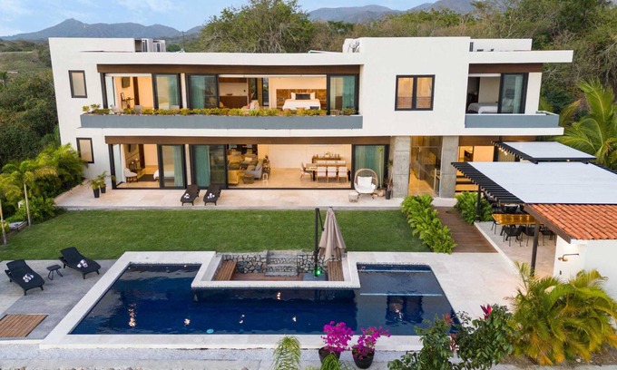 Punta de Mita Villa | Luxury 7 BR Villa Oceanview W/Chef & Pool!