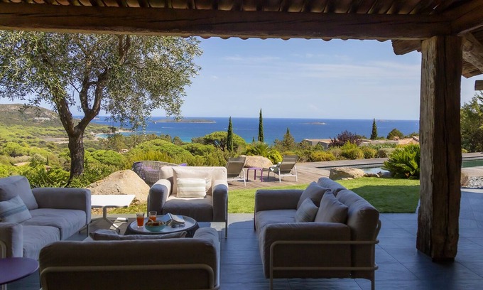 Hameau de Palombaggia Villa | Luxury and quiet in Palombaggia (5 bedrooms or 3 bedrooms depending on season)