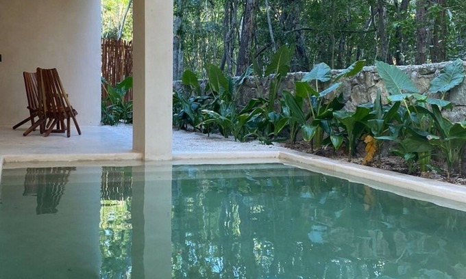 Chemuyil Apartment | Luxury apartment with Private pool in the middle of the Jungle of Tulum