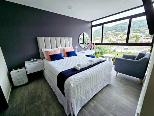 San Salvador Apartment | Luxury Apartment w Panoramic View 2BR, Pool and Gym - Avitat Link Antiguo Cuscatlán