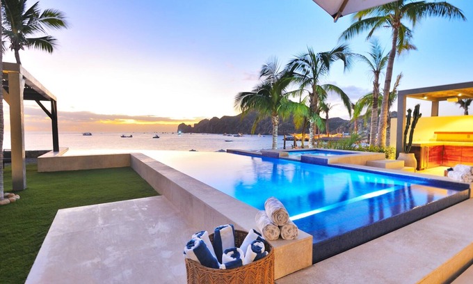 El Medano Ejidal Villa | Luxury Beachfront Villa in Cabo with Private Chef, Butler. Pool, Best Location!