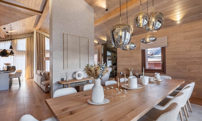 Courchevel Ski Chalet | Luxury Chalet with Indoor Jacuzzi, Near Slopes and Center
