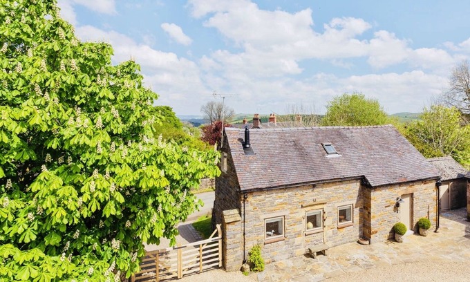 Grindon Cottage | Luxury detached stone cottage in Peak District village with stunning views