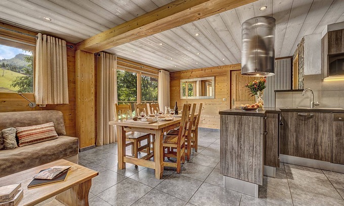 Le Chinaillon Ski Chalet | Luxury flat with a mountain feel