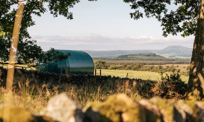 Ascog Hotel | Luxury glamping pods with stunning views of the Scottish Highlands.
