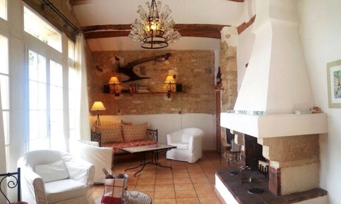 Crestet House | Luxury holiday home with swimming pool and tennis court on the vineyard