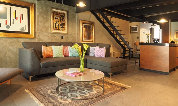 Granada Apartment | Luxury Industrial-style with Balcony in Polanco, Mexico City.