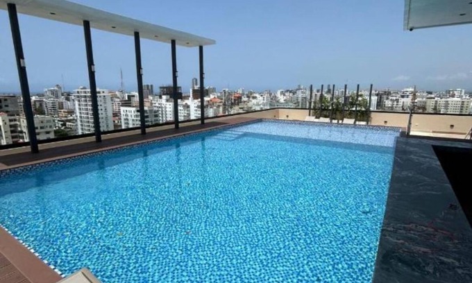 Punta Cana Apartment | luxury king bed bedroom's with Pool, GYM, playground in heart of Santo Domingo