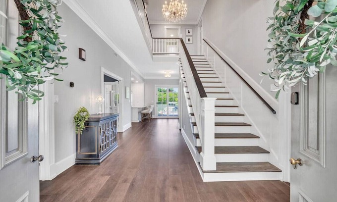 Denver House | Luxury lakefront living w/dock, pub, game rm
