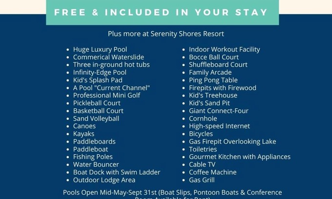 Kimberling City House | Luxury Lakefront Villa - FREE HUGE Pool/Hot Tub - MINI GOLF