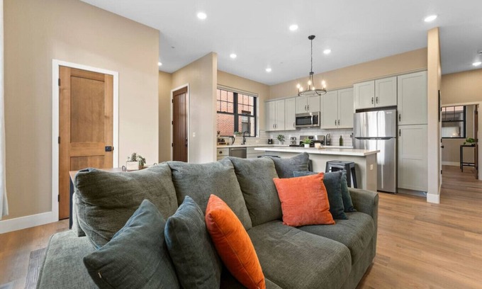Midtown Apartment | Luxury Living Modern Midtown Ensuite Baths & Patio