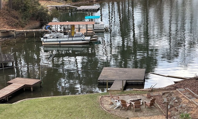 Monticello House | Luxury Lodge Style at Jackson Lake w/hot tub-game room-deck- firepit