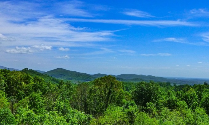 Bostic Cabin | Luxury Log Cabin - Totally Private Gorgeous Mtn View - Pool Table, Darts & more!