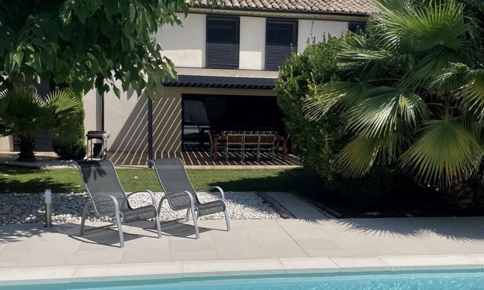 Connaux Other | LUXURY MAS WITH SWIMMING POOL IN VILLAGE CENTER