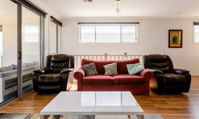 Adelaide House | Luxury Mid Coast Beach House - families, large groups, across from beachnn