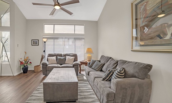 North Las Vegas House | Luxury modern home in a safe family neighborhood, 5 minute walk to the park