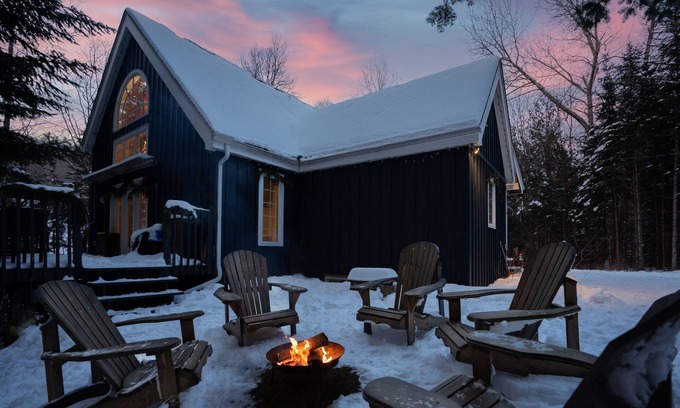 Mont-Tremblant Cottage | Luxury Mountain Chalet with private hot tub
