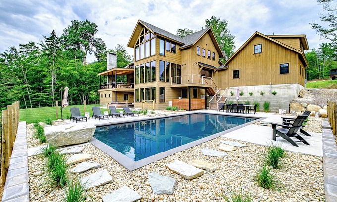 Sunday River Area House | Luxury mountain house with pool/Concierge service