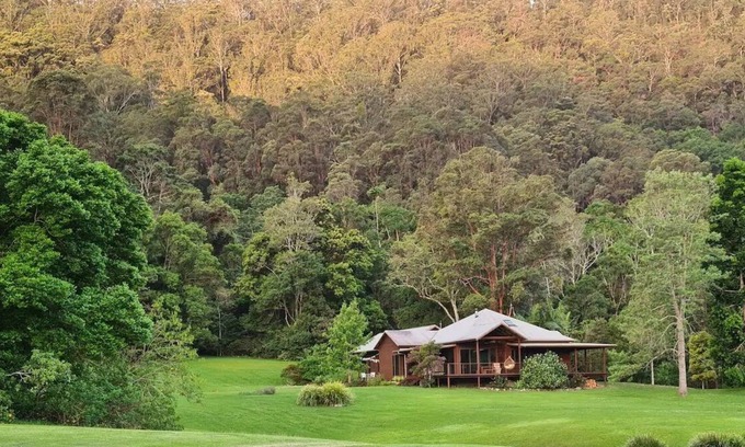 Main Arm House | Luxury Private Retreat Near Mullumbimby, Fireplace