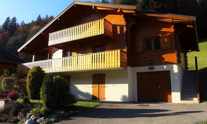 Abondance Ski Chalet | Luxury south-facing chalet 5 minutes from ski slopes, 15 minutes from Chatel