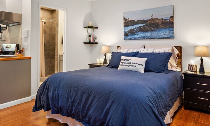 Baywood-Los Osos House | Luxury Studio Retreat | Private Patio & Kitchen