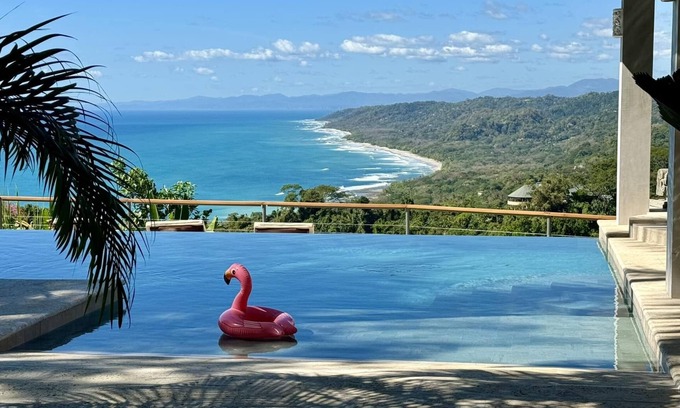 Mal Pais Villa | Luxury Villa in the Jungle- Ocean & Bay View - Pool, A/C, Wi-Fi