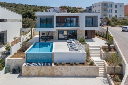 Razanj Villa | Luxury Villa Seven Seas with infinity heated pool by the sea in Ražanj