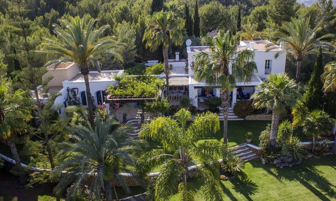 Santa Eulalia del Rio Villa | Luxury Villa with Panoramic Sea View, Ibiza Villa 1005