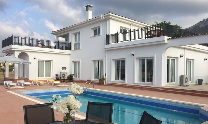 Kyrenia Villa | Luxury Villa with Beautiful Sea & Mountain View