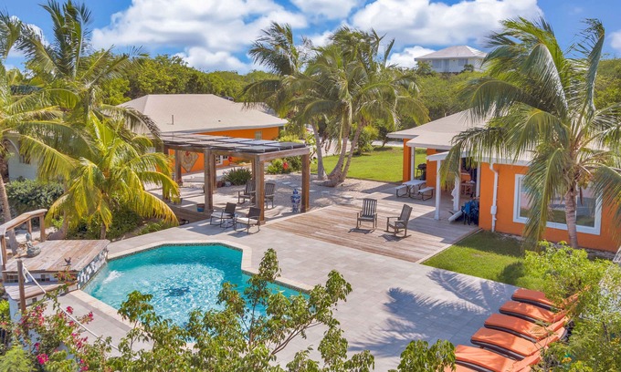Hartswell House | Luxury Waterfront Home Overlooking Moriah Cay with all you need to explore Exuma