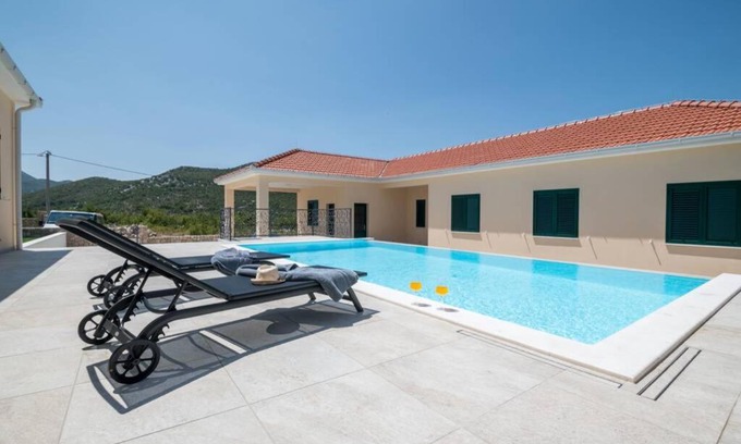 Zavala Villa | LUXUS-VILLA mit 4 Schlafzimmern und POOL in der Nähe von Dubrovnik Kroatien und Bosnien