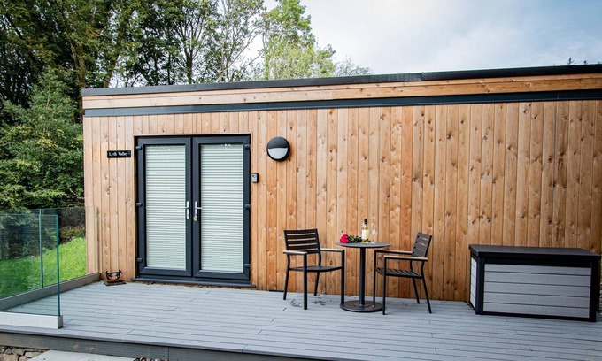 Windermere Cabin | Lyth Woodland pod - a holiday Pod that sleeps 2 with an en-suite