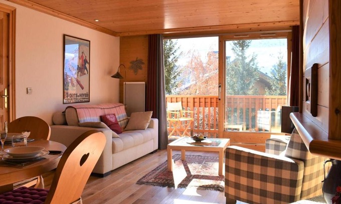 Meribel Centre Apartment | Méribel: Appartement 2 pièces, 2 pers., Balcon, TV, Parking, WiFi - FR-1-180-547