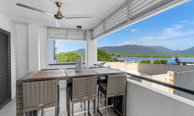 Cairns Central Business District Apartment | Madison Magic Waterfront Balcony Haven with Pool