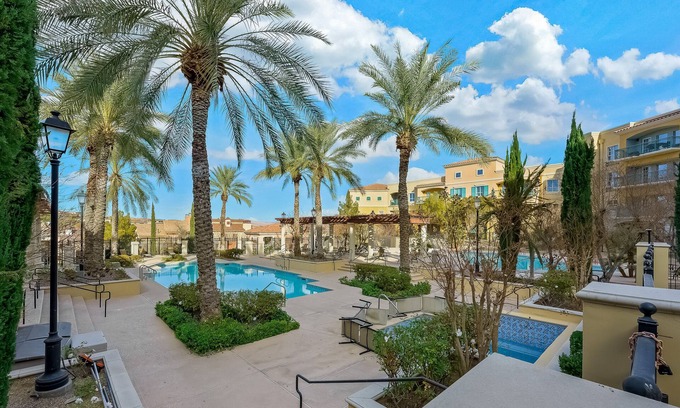 Lake Las Vegas Condo | Magical water views of Lake and Pool! 2 Bed/2bath 30 minutes to the strip