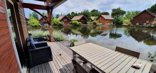 Hourtin Port Ski Chalet | Magnificent chalet for 6 people by the lake