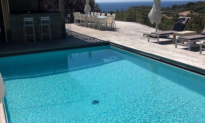 Hameau de Palombaggia Villa | Magnificent sea view villa 500m from the beach and 10min from Porto-Vecchio