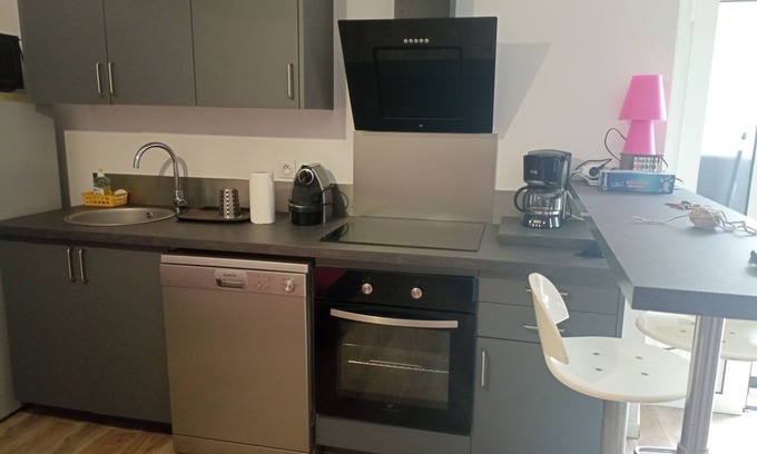 Moriani-Plage Apartment | Magnificent T3 garden apartment 250 m from the beach and center