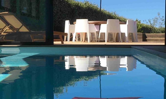 Le Pouldu Villa | MAGNIFICENT VILLA 250 M2 SEASIDE SEA VIEW INDOOR POOL BEACH BRITTANY