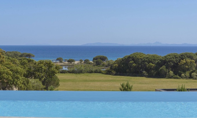 Hameau de Palombaggia House | Magnificent villa with breathtaking views of Palombaggia beach Private sea access