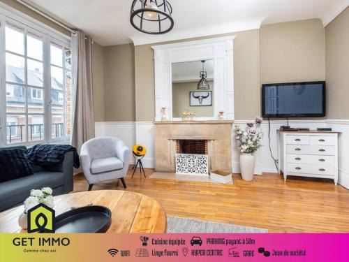 Centre Ville Apartment | Magnifique 3 Chambres - Parking - Hyper Centre - Gare