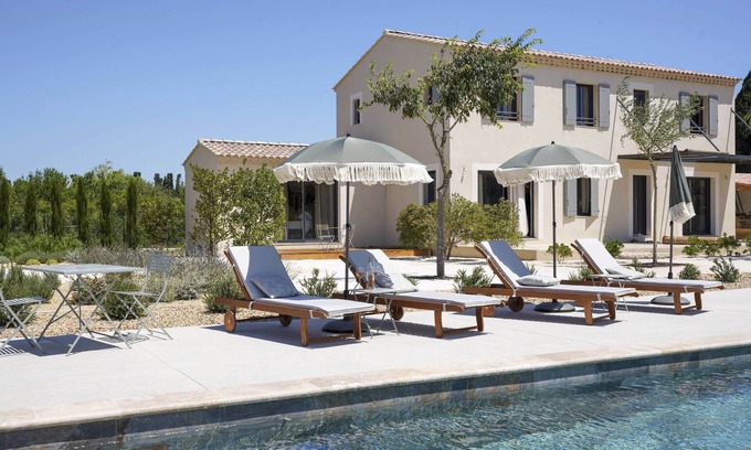 Maillane House | Magnifique Maison à 5 mn de Saint Rémy de Provence Avec Piscine, Cuisine D'été