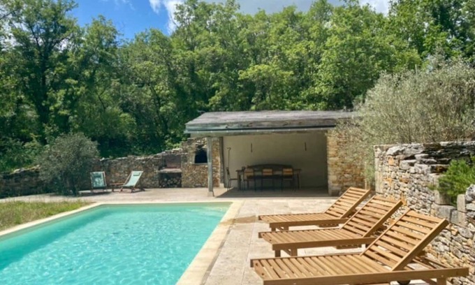 Gindou House | Magnifique maison de pierre. Grand domaine & piscine privés