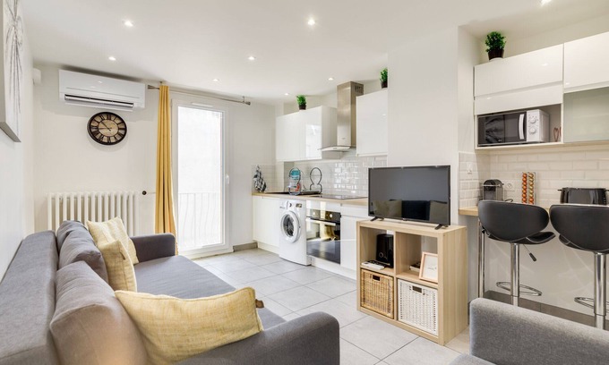 Saint-Lazare Condo | ⭐️MAGNIFIQUE T5 GARE ST CHARLES/VIEUX PORT/2 BALCONS⭐️CLIMATISÉ